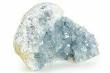 Sparkling Celestine (Celestite) Geode Section - Madagascar #364685-1